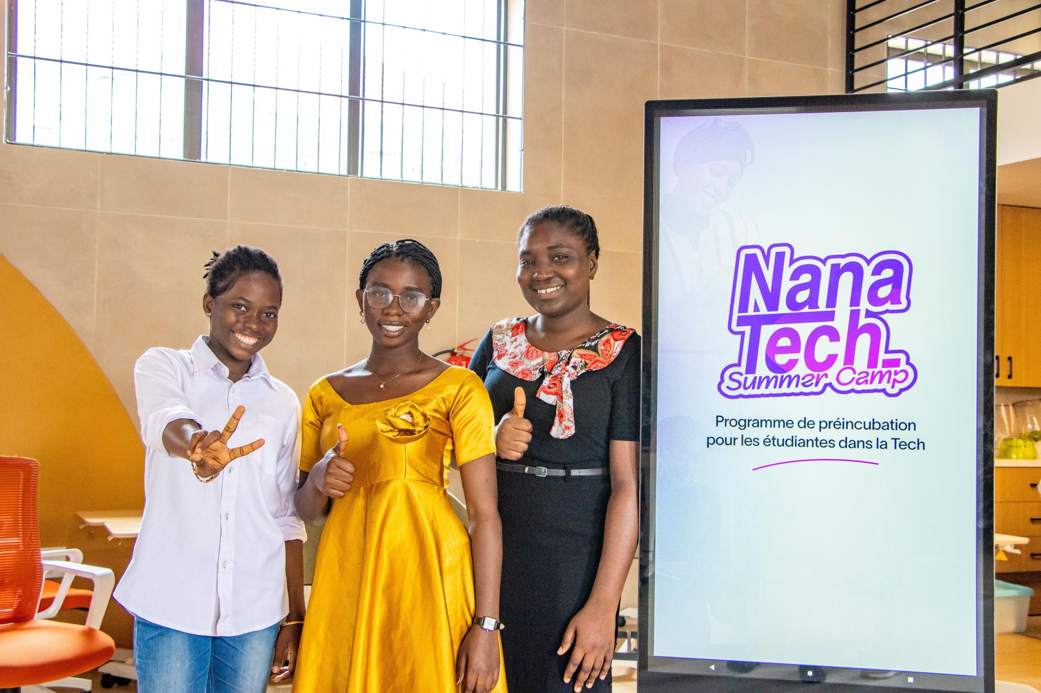 NanaTech Summer Camp 30 étudiantes togolaises développent leurs prototypes avec le Djanta Tech Hub