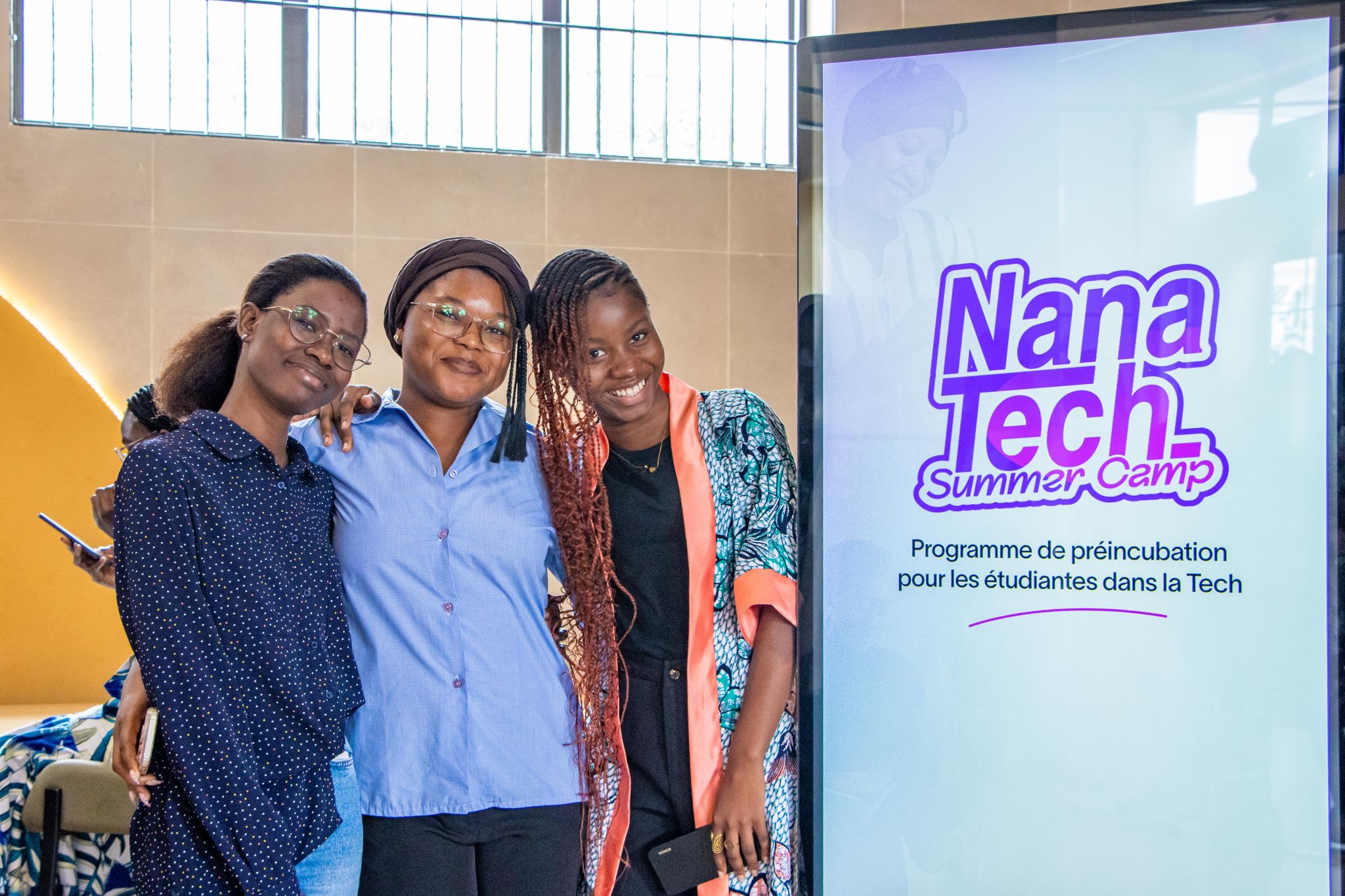 NanaTech Summer Camp 30 étudiantes togolaises développent leurs prototypes avec le Djanta Tech Hub